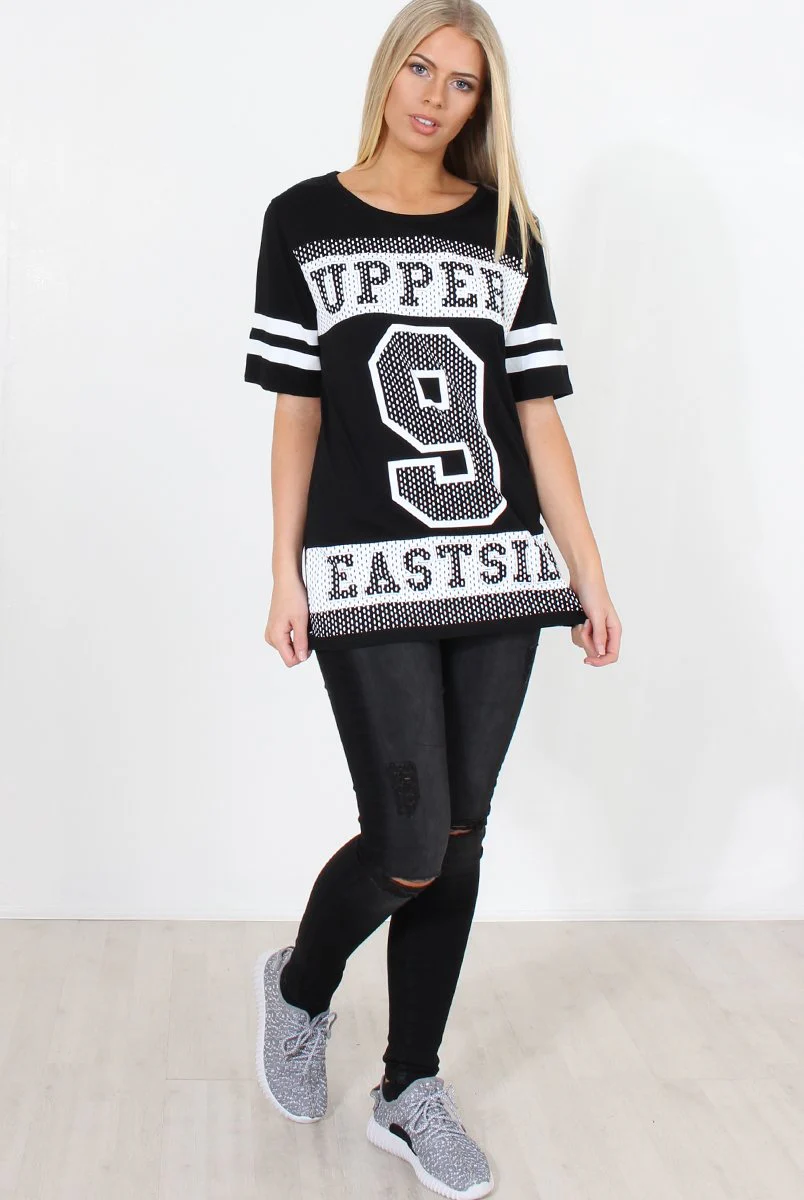 Vixon Black Slogan Tshirt - Image 4